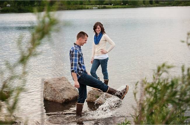 Spring Meadow Engagement {from David and Stephanie Weddings} 16