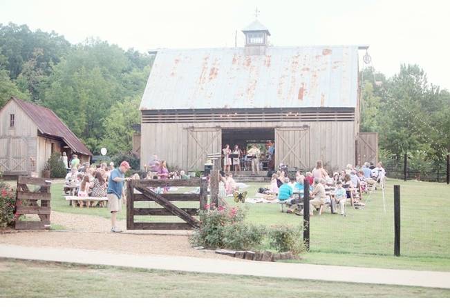 rustic barn wedding reception