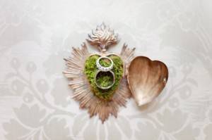 woodland moss ring box
