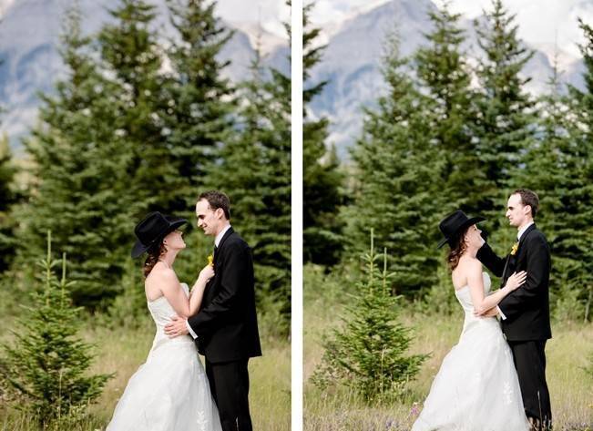 Rustic Mountain Wedding in Banff {from ENV Photography} 14