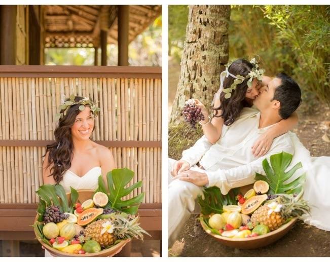 tropical honeymoon photos