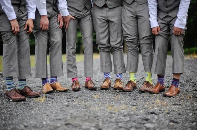 funky groomsmen socks