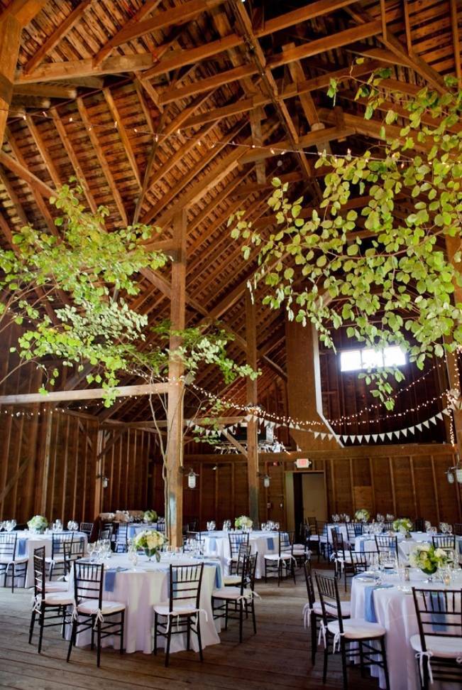 nature inspired rustic barn wedding