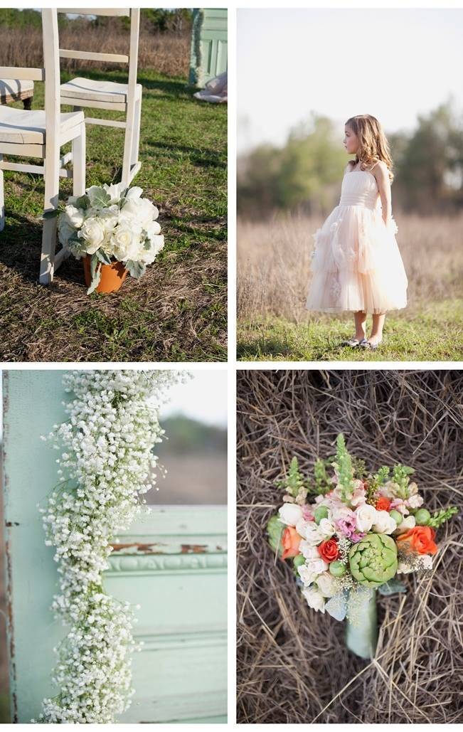 country chic outdoor wedding