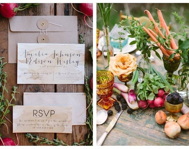 garden wedding invitations