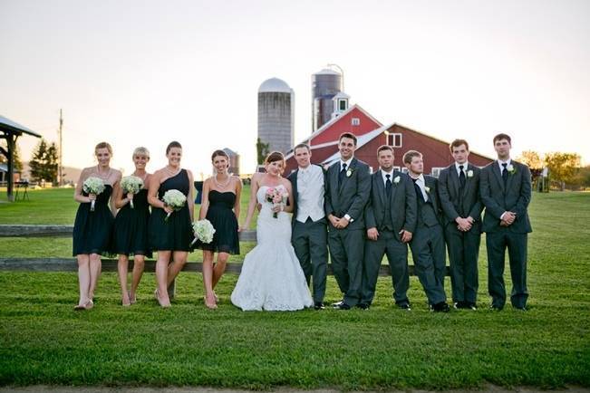 DIY Rustic Vermont Wedding at the Barn at Boyden Farm {Ampersand Wedding Photography}