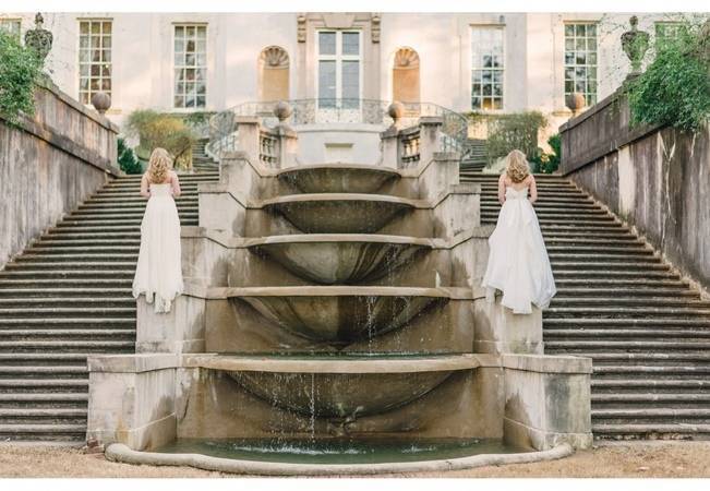 Bridal Inspiration Shoot at the Swan House {Rustic White Photography} 12