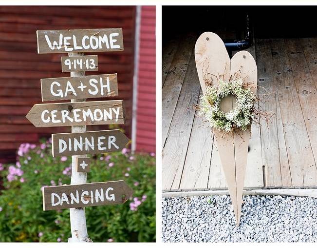 Vermont Country Chic Barn Wedding {Ember Photography} 7