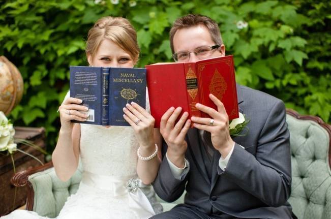 Book Themed British Columbia Wedding {Vanessa Voth Photography} 1