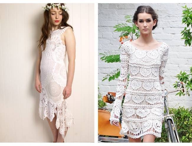 Crochet Wedding Dress Inspiration 6