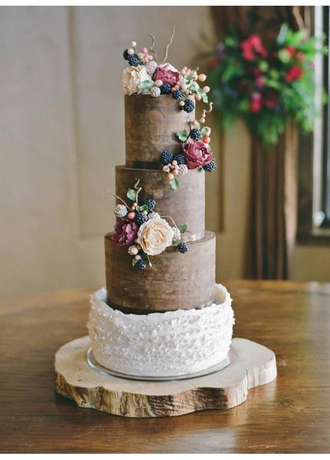 Berry Wedding Cake Ideas