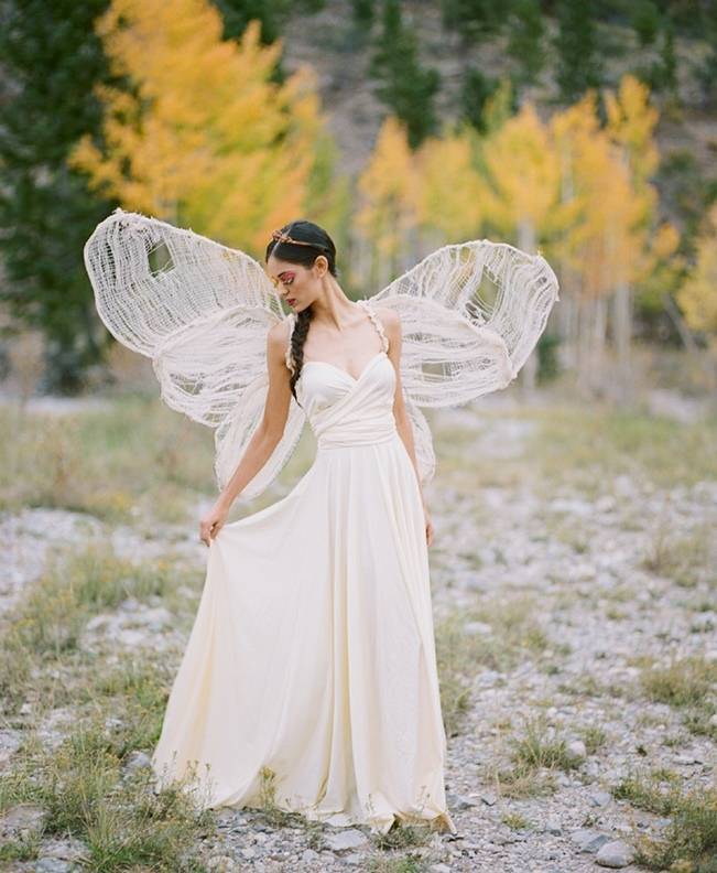 A Woodland Romance – Autumn Fairy Bride {Gaby J Photography} 1