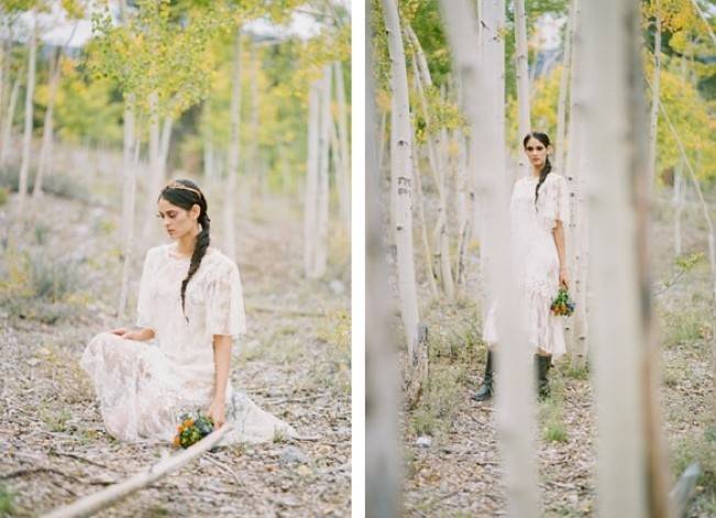 A Woodland Romance – Autumn Fairy Bride {Gaby J Photography} 13