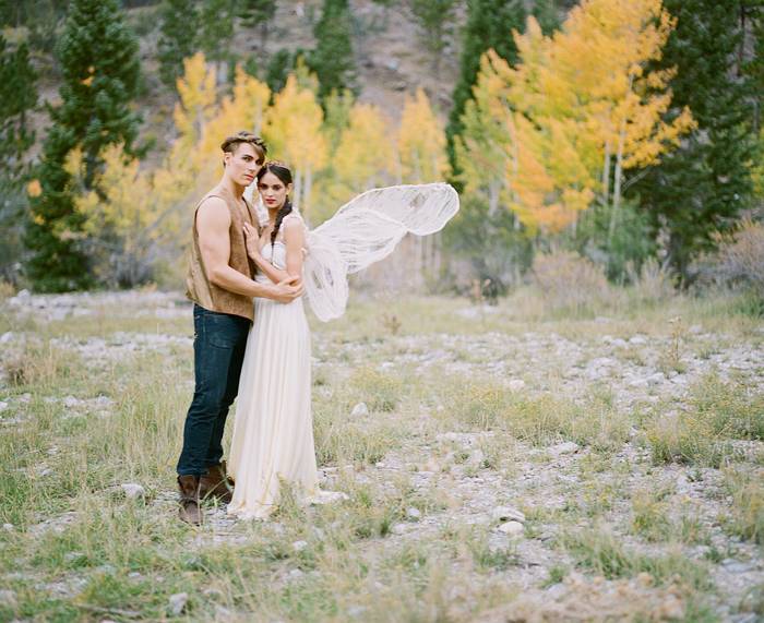 A Woodland Romance – Autumn Fairy Bride {Gaby J Photography} 16