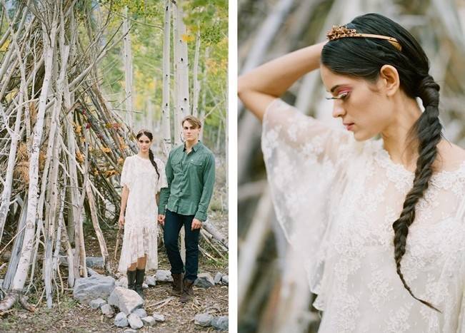A Woodland Romance – Autumn Fairy Bride {Gaby J Photography} 3
