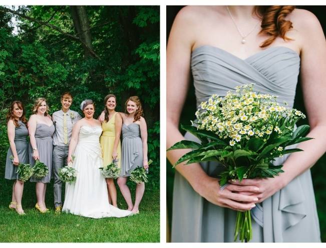Rustic Yellow + Blue Vermont Wedding {Colette Kulig Photography} 3