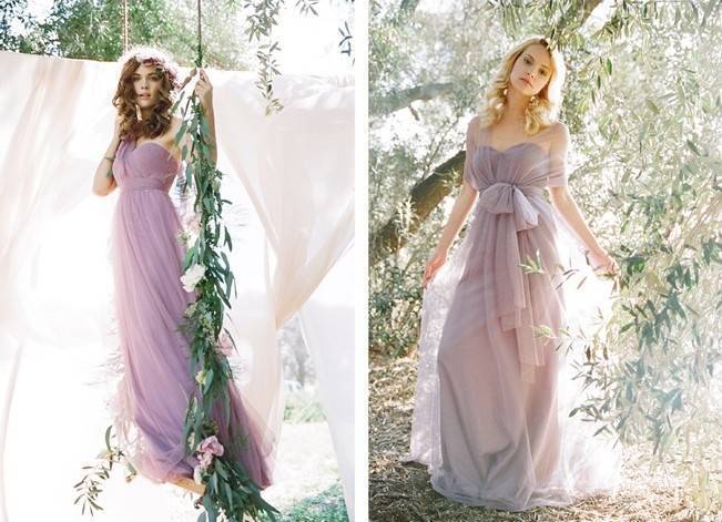 Ethereal Lavender Editorial Featuring Jenny Yoo’s Nabi Collection {This Modern Romance} 4