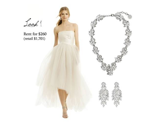 Rent the Runway Bridal Look 1_