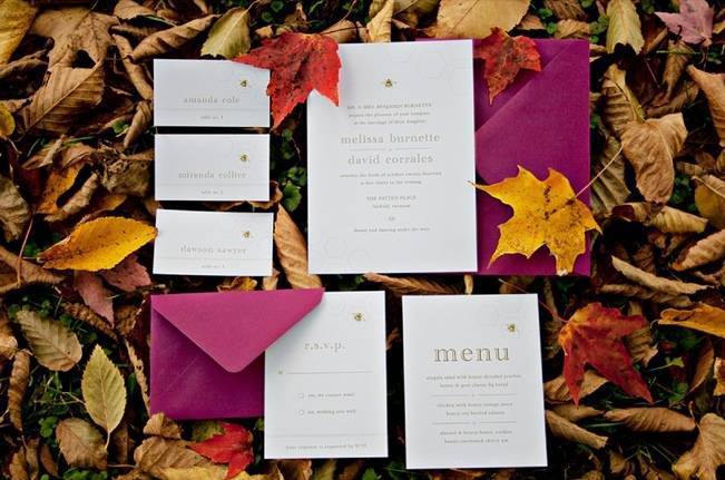 ‘Meant to Bee’ Autumn Wedding Style {Lis Photography} 3