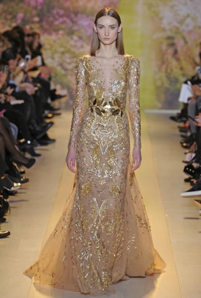 Gold Wedding Dress Inspiration 14