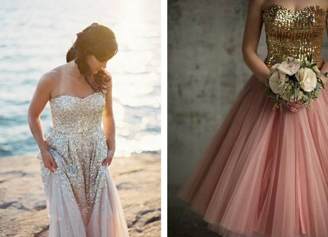 Gold Wedding Dress Inspiration 2