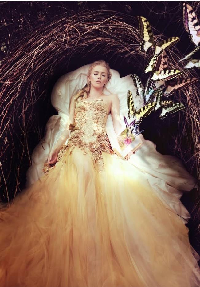 Gold Wedding Dress Inspiration 4