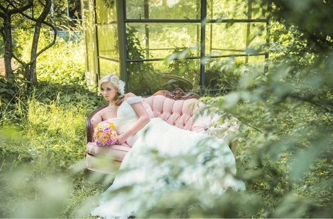 Pink + Yellow Whimsical Country Garden Styled Shoot {L’Estelle Photography} 12
