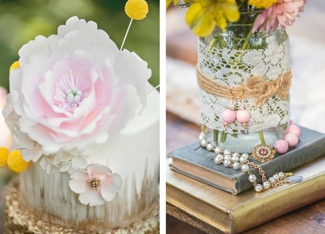 Pink + Yellow Whimsical Country Garden Styled Shoot {L’Estelle Photography} 18
