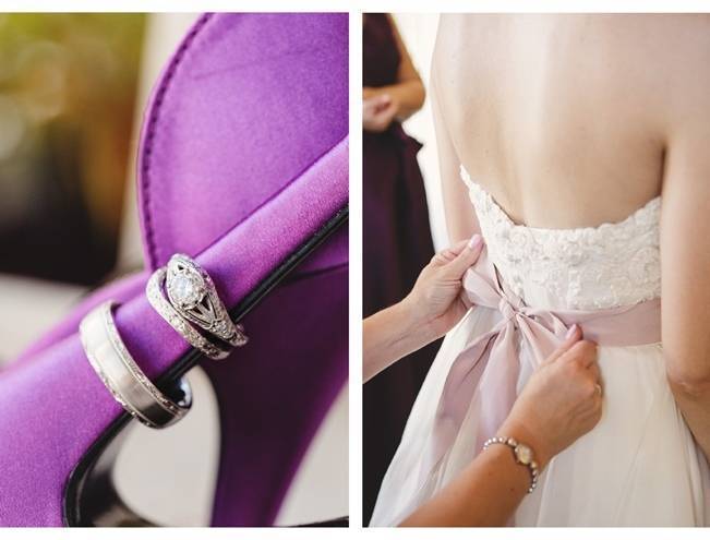 Woodsy Purple New Hampshire Wedding {Erika Follansbee Photography} 2