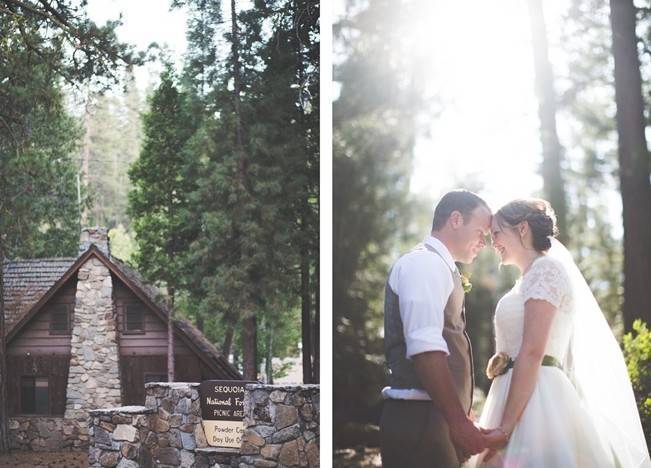 Rustic Sequoia National Park Wedding at {Carly Short Photography} 15