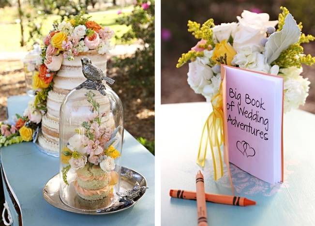 Fun Bright Wedding + Ideas for the Little Ones {Heather Rice Photography} 12