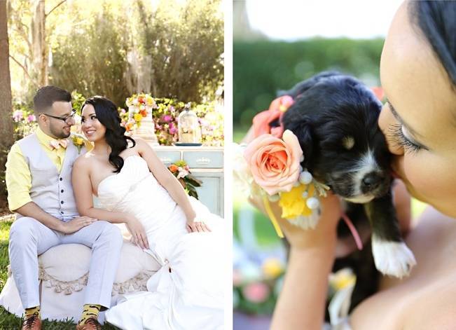 Fun Bright Wedding + Ideas for the Little Ones {Heather Rice Photography} 2