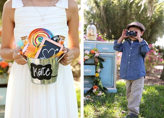 Fun Bright Wedding + Ideas for the Little Ones {Heather Rice Photography} 6