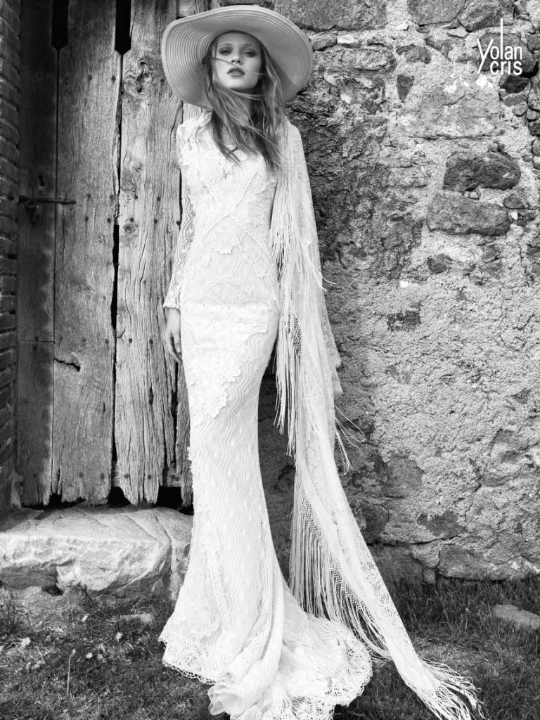 Bohemian Meets Chic: Yolan Cris Boho Folk Bridal Collection 2016