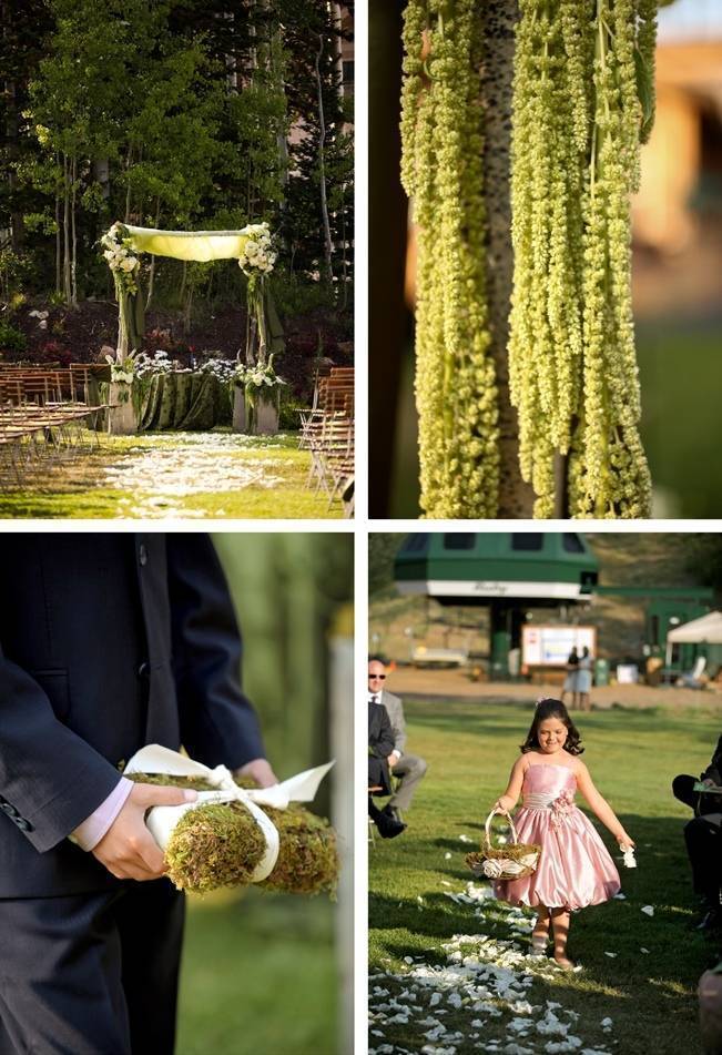 Green + Ivory Mountain Wedding at Deer Valley Resort 7