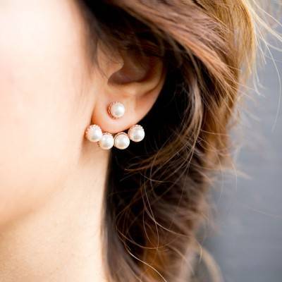 Trending Ear Jackets + Crawlers + 360 Studs for Brides