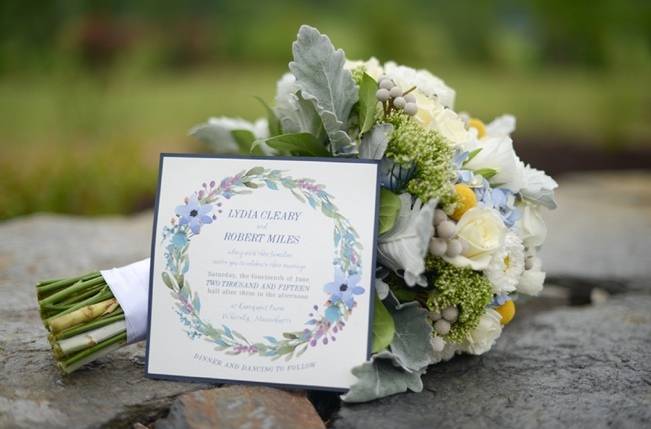 Blue + Yellow Country Chic Bridal Inspiration {Dani Fine Photography} 1