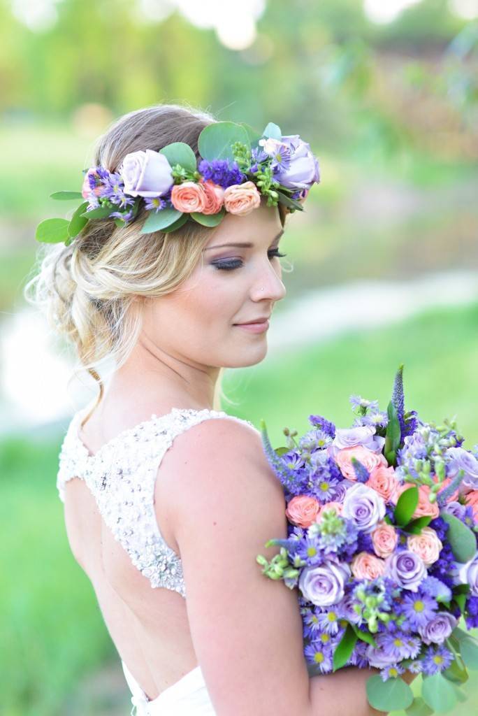 Road to Paradise Rustic Purple Bridal Look {Silver Nest Photography} 2