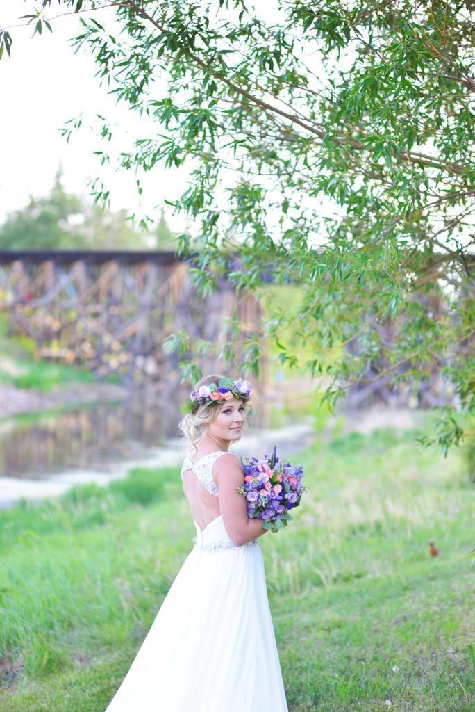 Road to Paradise Rustic Purple Bridal Look {Silver Nest Photography} 3