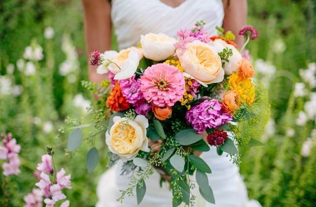 Wildflower Bridal Inspiration at Stray Cat Flower Farm {The Light + Color} 1