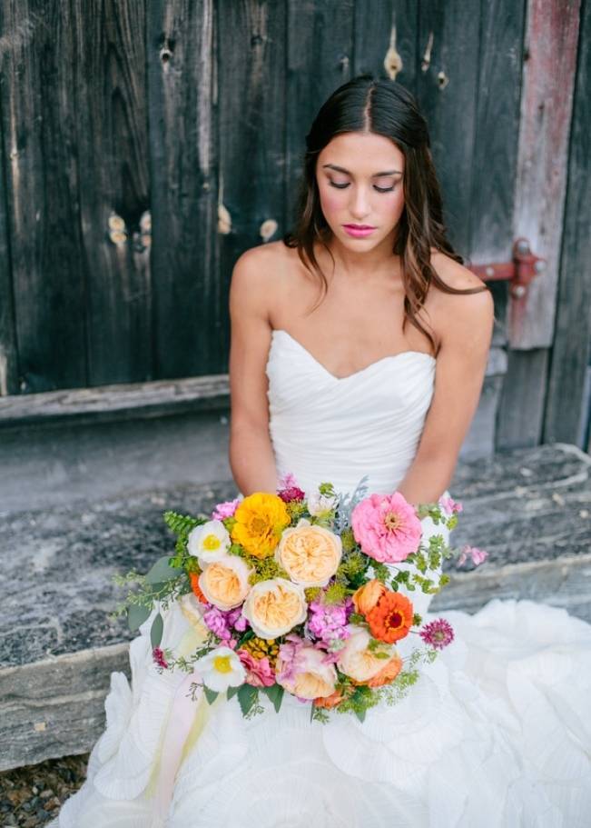 Wildflower Bridal Inspiration at Stray Cat Flower Farm {The Light + Color} 15