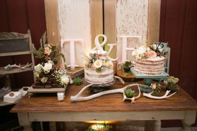 Light Blue Country Wedding with Rustic and DIY Details 21