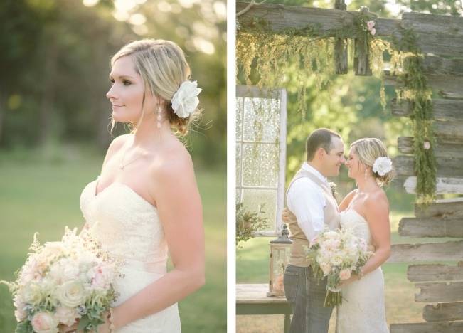 Light Blue Country Wedding with Rustic and DIY Details 6