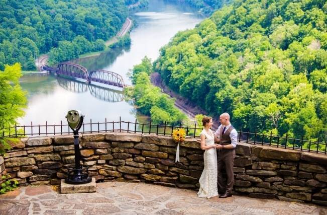 Nature Inspired wedding at Hawk's Nest State Park {Melissa Perella Photography} 14