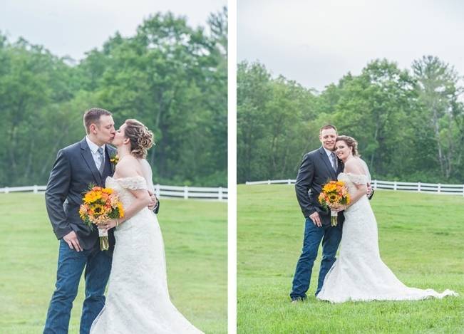 Rustic Pennsylvania Sunflower Wedding at Friedman Farms 16