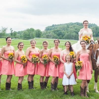 Rustic Pennsylvania Sunflower Wedding at Friedman Farms 67