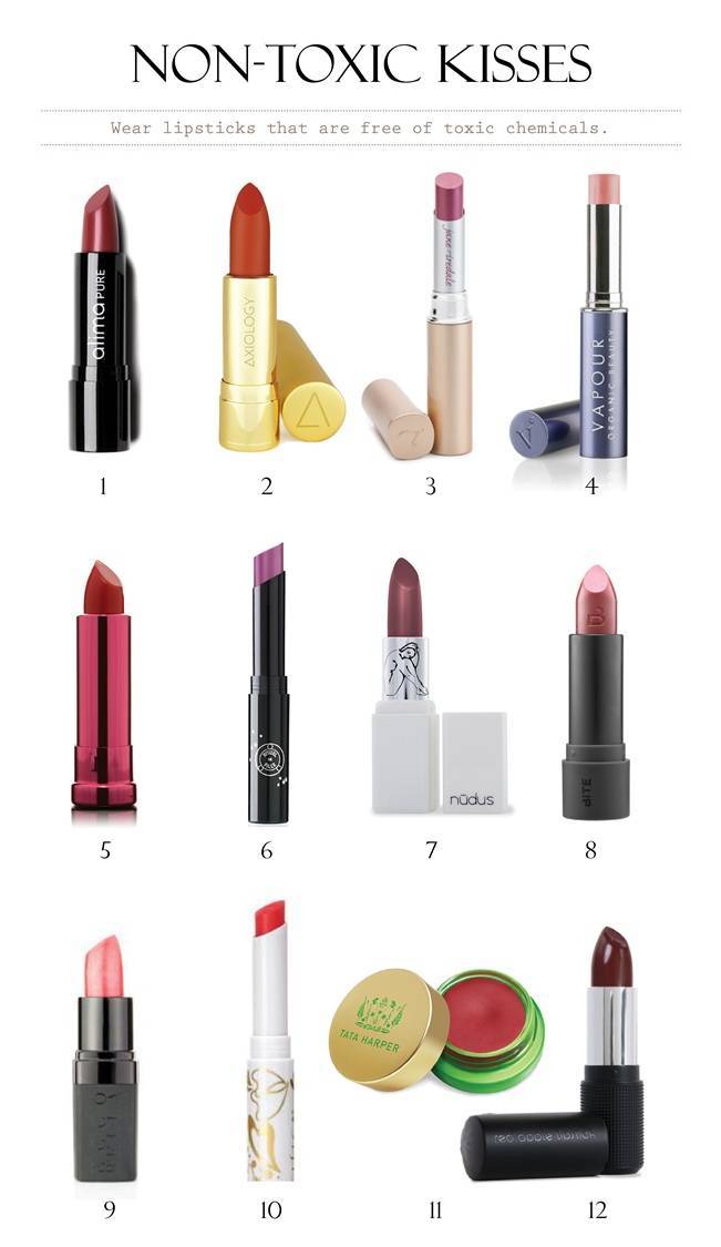 nontoxic kisses - best all natural lipsticks