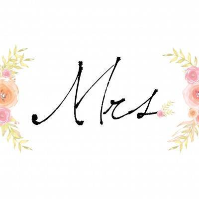 Floral Wedding Sign Sets: Free Printables - Sweet Violet Bride