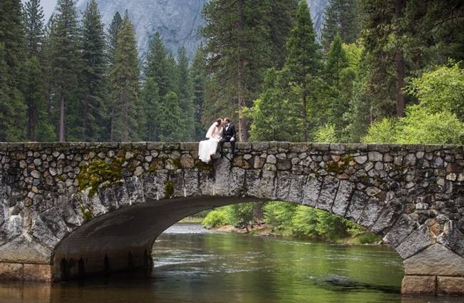 Misty Purple + Green Yosemite Valley Wedding {Duende Photo} 8