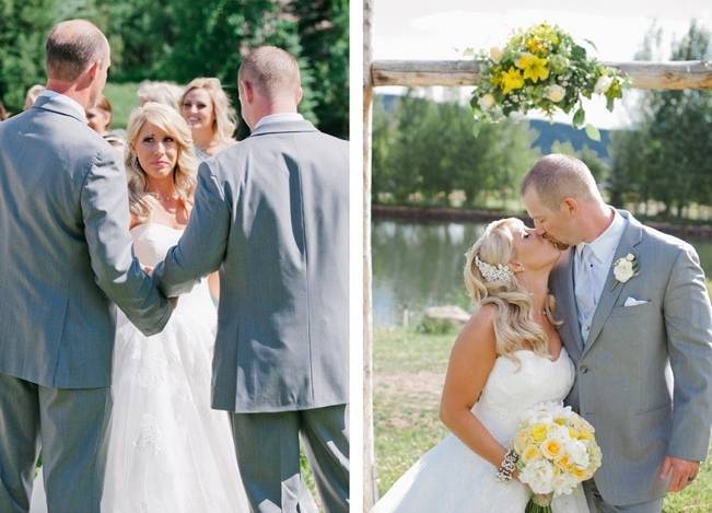 Yellow + Blue Utah Wedding at Red Cliff Ranch {Ivy & Stone} 10